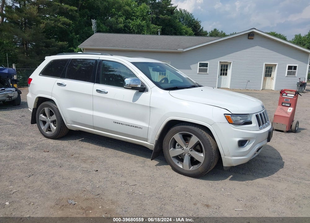 2014 JEEP GRAND CHEROKEE OVERLAND VIN: 1C4RJFCT7EC569611