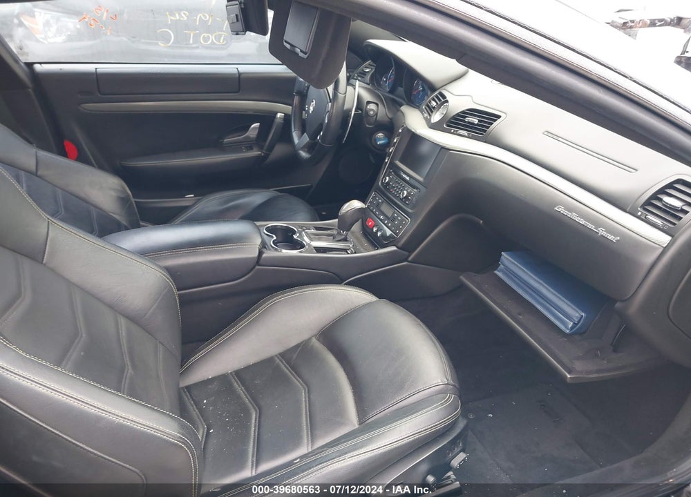 2013 MASERATI GRANTURISMO MC/SPORT VIN: ZAM45VLA5D0073239