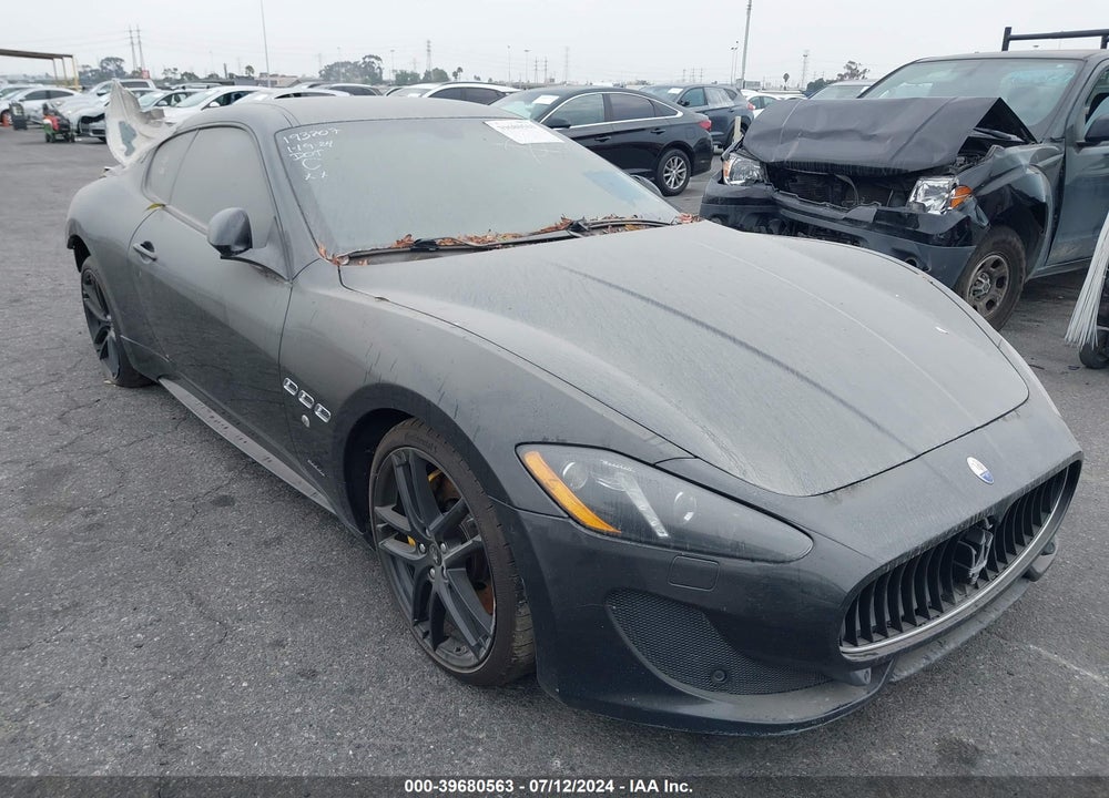 2013 MASERATI GRANTURISMO MC/SPORT VIN: ZAM45VLA5D0073239