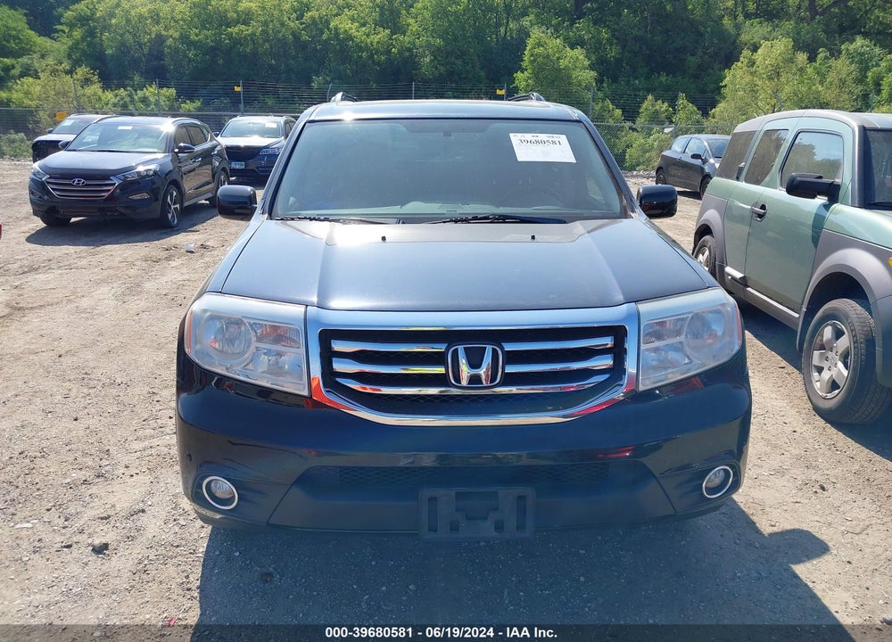 2013 HONDA PILOT TOURING VIN: 5FNYF4H91DB033060