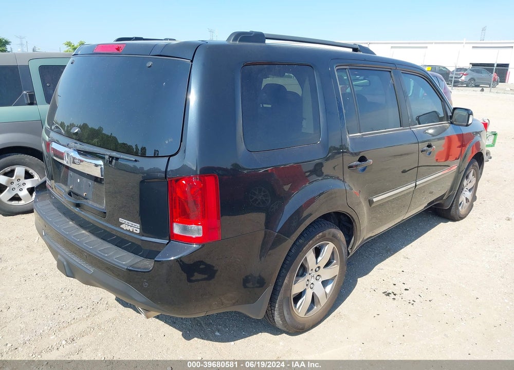 2013 HONDA PILOT TOURING VIN: 5FNYF4H91DB033060