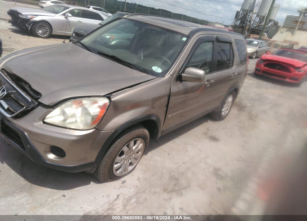 2006 HONDA CR-V SE VIN: SHSRD78996U441331