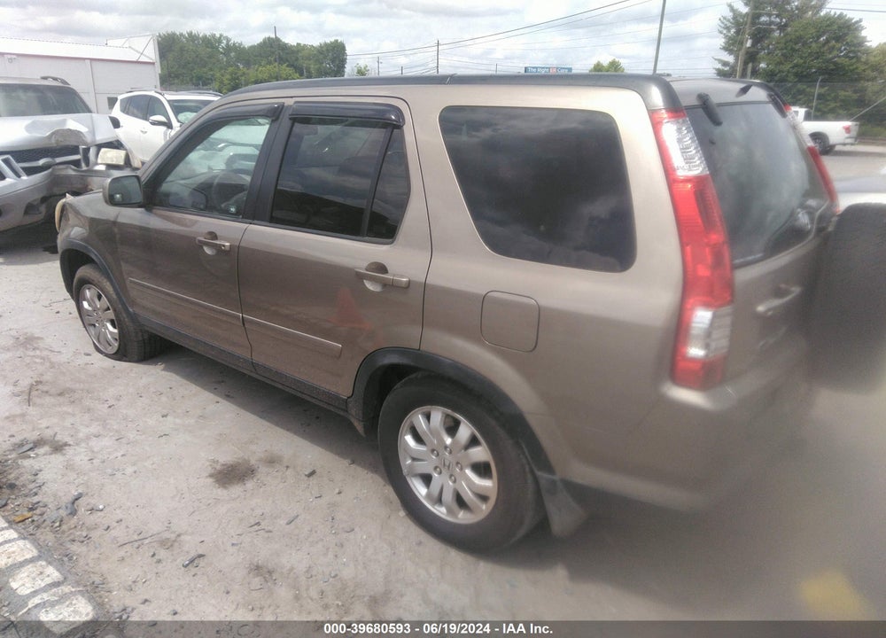 2006 HONDA CR-V SE VIN: SHSRD78996U441331