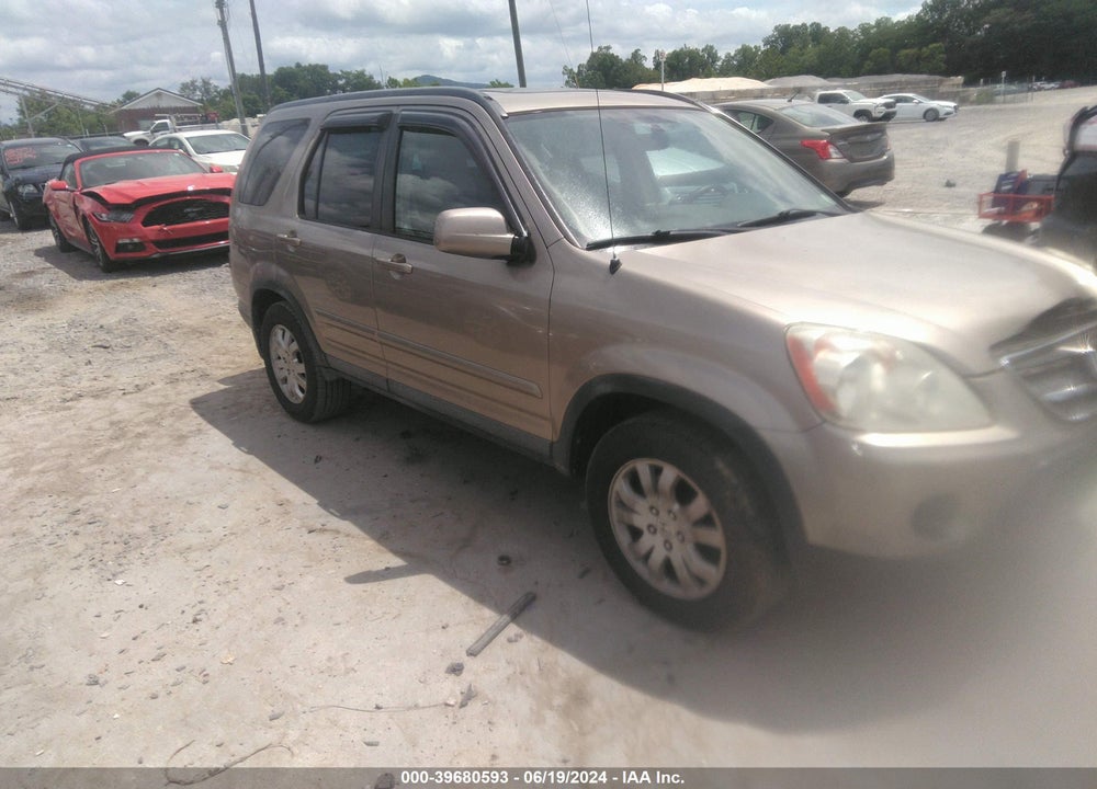 2006 HONDA CR-V SE VIN: SHSRD78996U441331