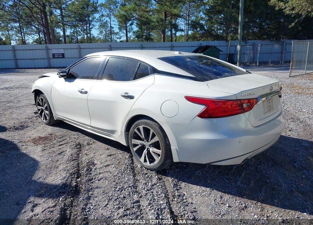 2016 NISSAN MAXIMA 3.5 SV VIN: 1N4AA6APXGC380981