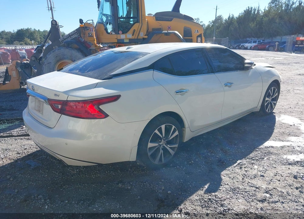 2016 NISSAN MAXIMA 3.5 SV VIN: 1N4AA6APXGC380981
