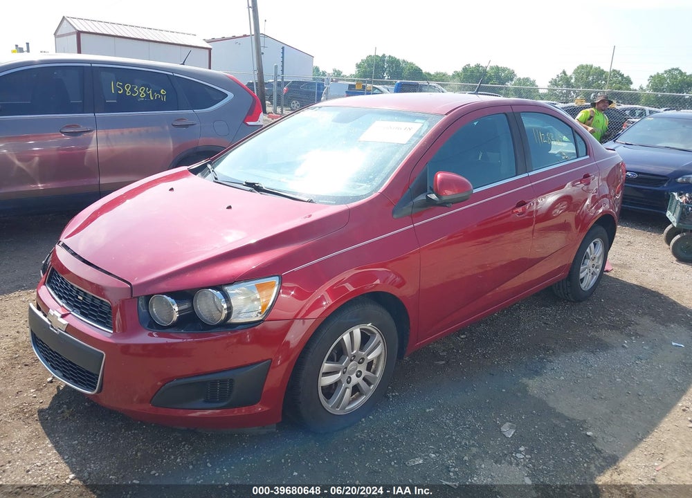2013 CHEVROLET SONIC LT AUTO VIN: 1G1JC5SH6D4139584