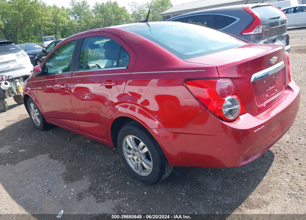 2013 CHEVROLET SONIC LT AUTO VIN: 1G1JC5SH6D4139584