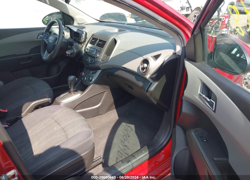 2013 CHEVROLET SONIC LT AUTO VIN: 1G1JC5SH6D4139584
