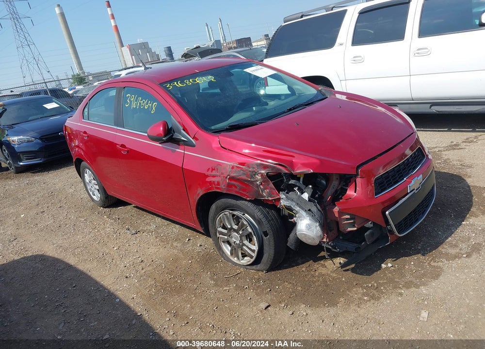 2013 CHEVROLET SONIC LT AUTO VIN: 1G1JC5SH6D4139584