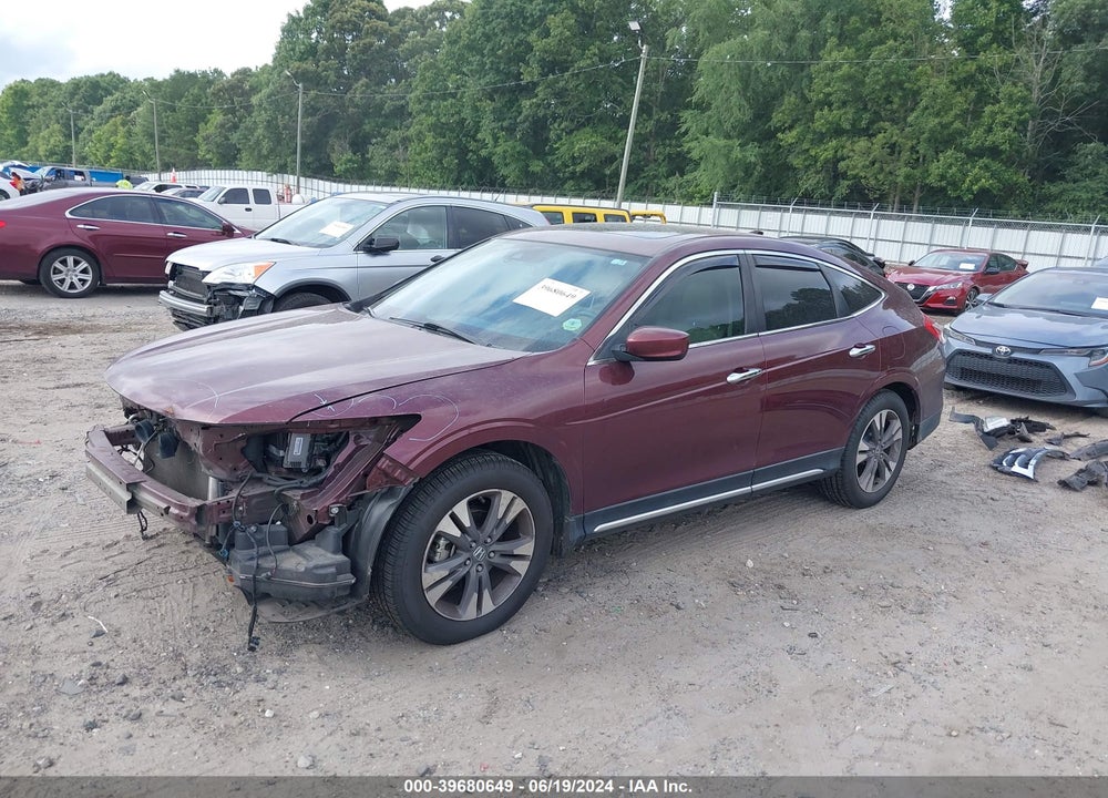 2014 HONDA CROSSTOUR EX-L V6 VIN: 5J6TF2H5XEL003284