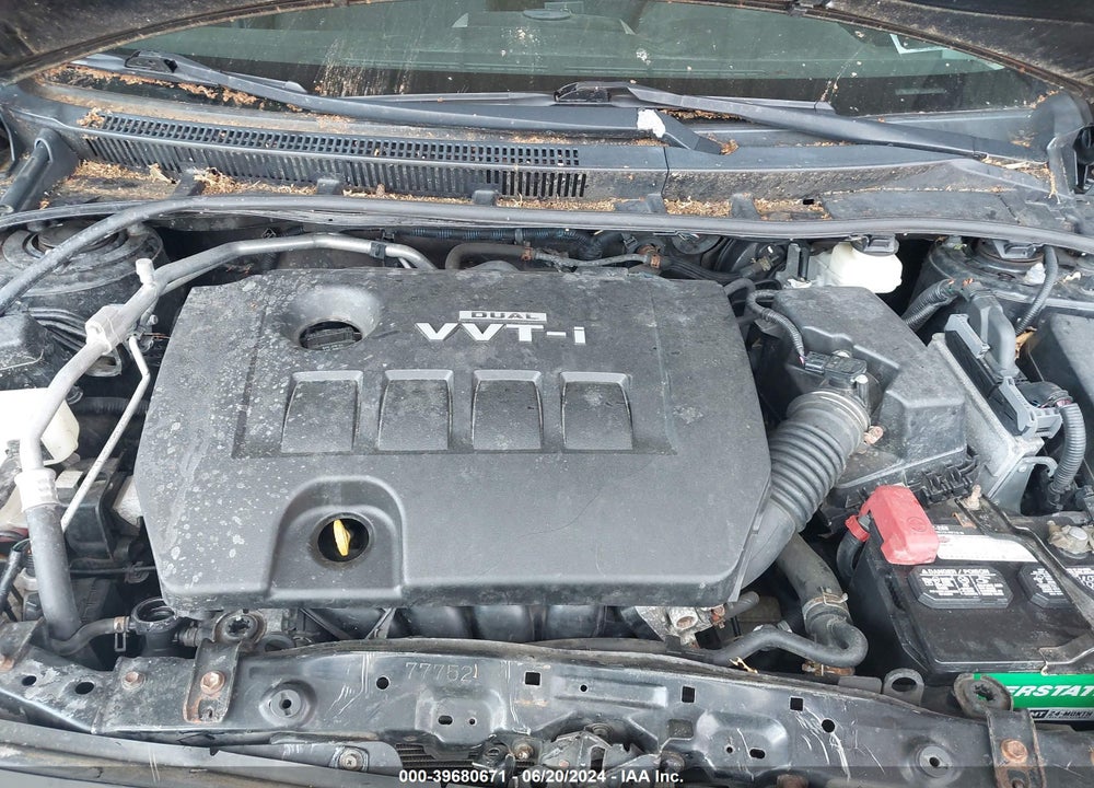 2009 TOYOTA COROLLA S VIN: 2T1BU40E89C008673