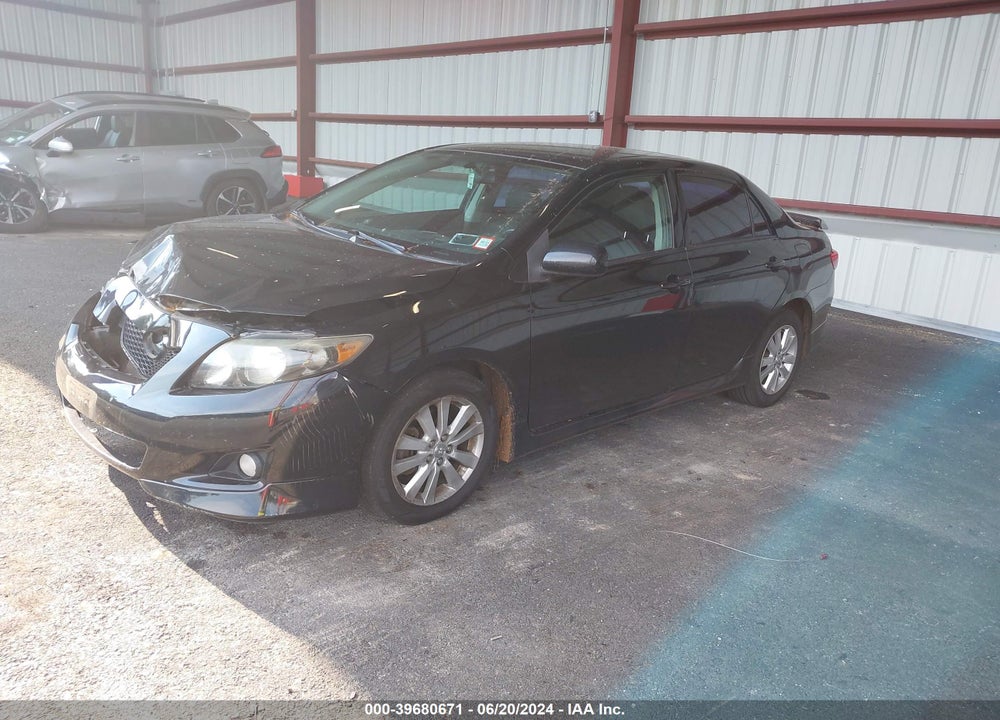 2009 TOYOTA COROLLA S VIN: 2T1BU40E89C008673