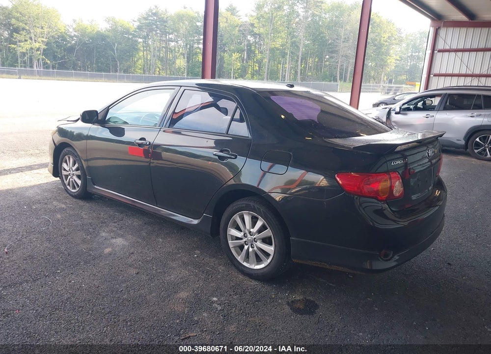 2009 TOYOTA COROLLA S VIN: 2T1BU40E89C008673