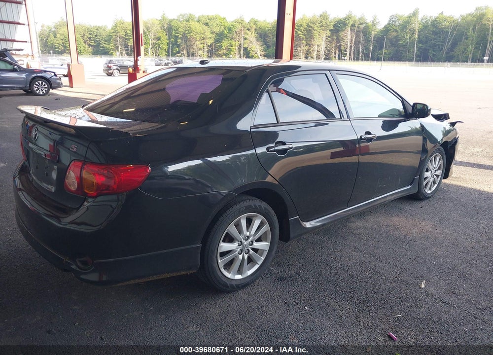 2009 TOYOTA COROLLA S VIN: 2T1BU40E89C008673