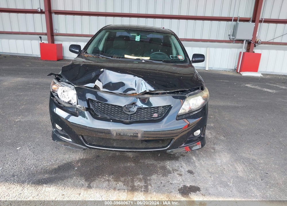 2009 TOYOTA COROLLA S VIN: 2T1BU40E89C008673