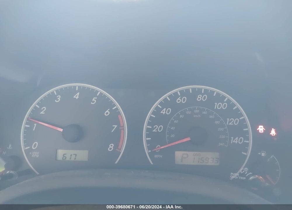 2009 TOYOTA COROLLA S VIN: 2T1BU40E89C008673