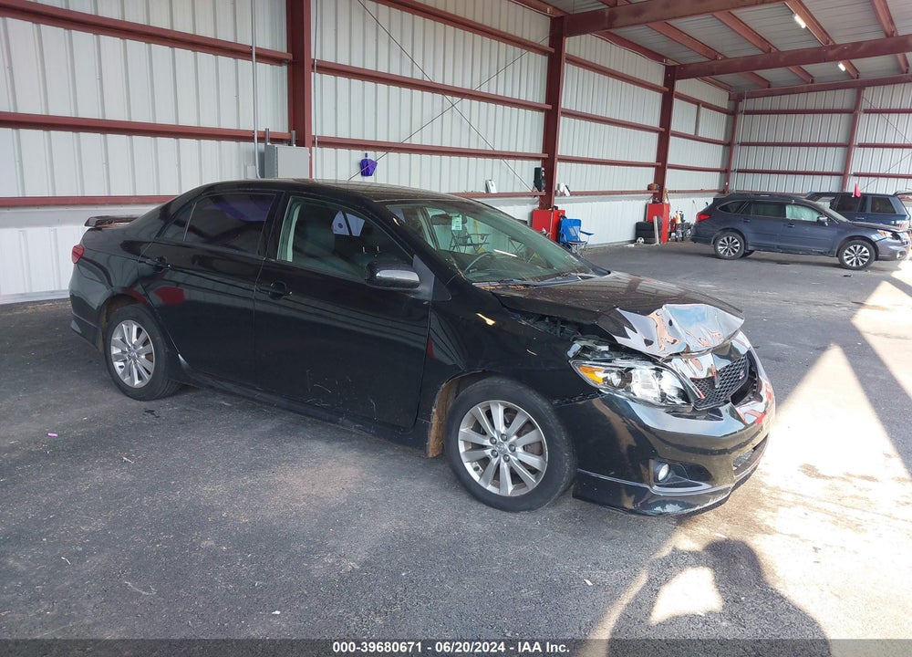 2009 TOYOTA COROLLA S VIN: 2T1BU40E89C008673