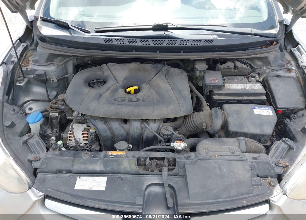 2014 HYUNDAI ELANTRA SPORT VIN: KMHDH4AH5EU039622