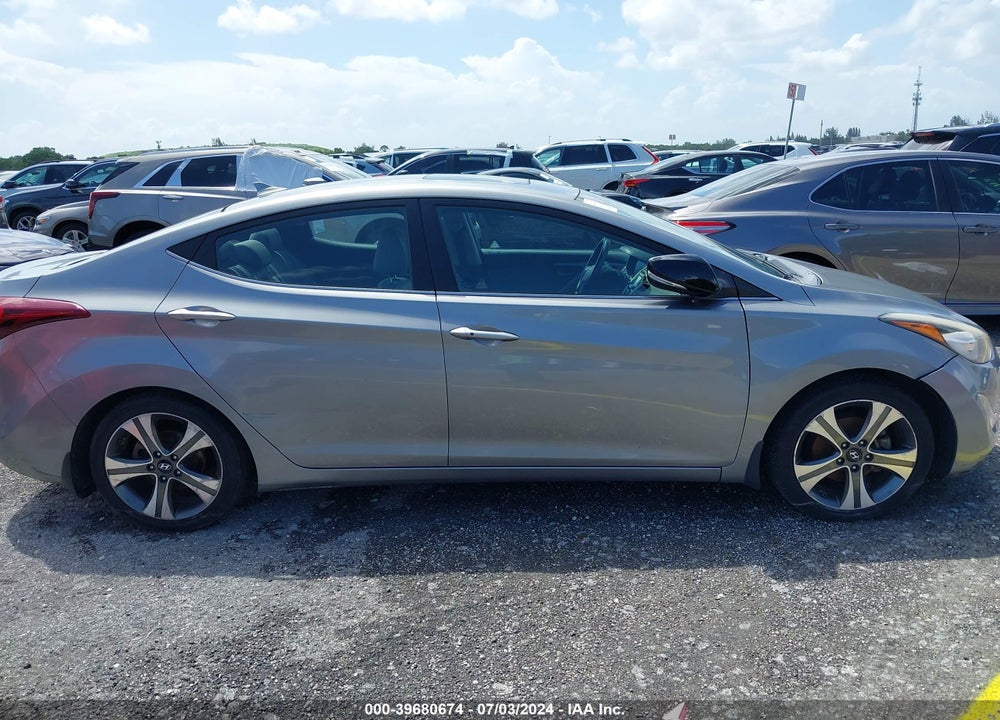 2014 HYUNDAI ELANTRA SPORT VIN: KMHDH4AH5EU039622