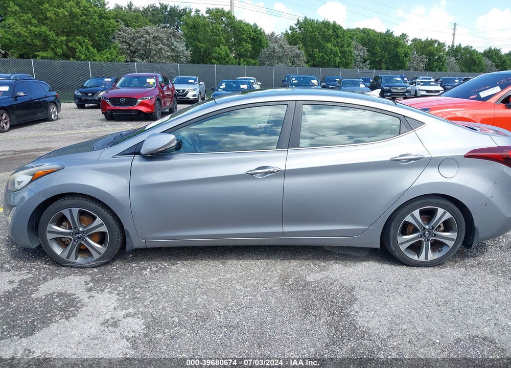 2014 HYUNDAI ELANTRA SPORT VIN: KMHDH4AH5EU039622