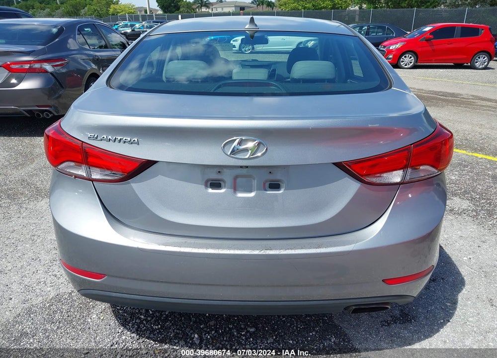 2014 HYUNDAI ELANTRA SPORT VIN: KMHDH4AH5EU039622