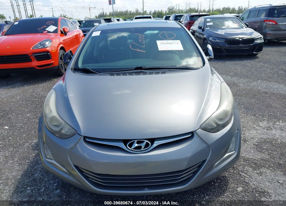 2014 HYUNDAI ELANTRA SPORT VIN: KMHDH4AH5EU039622