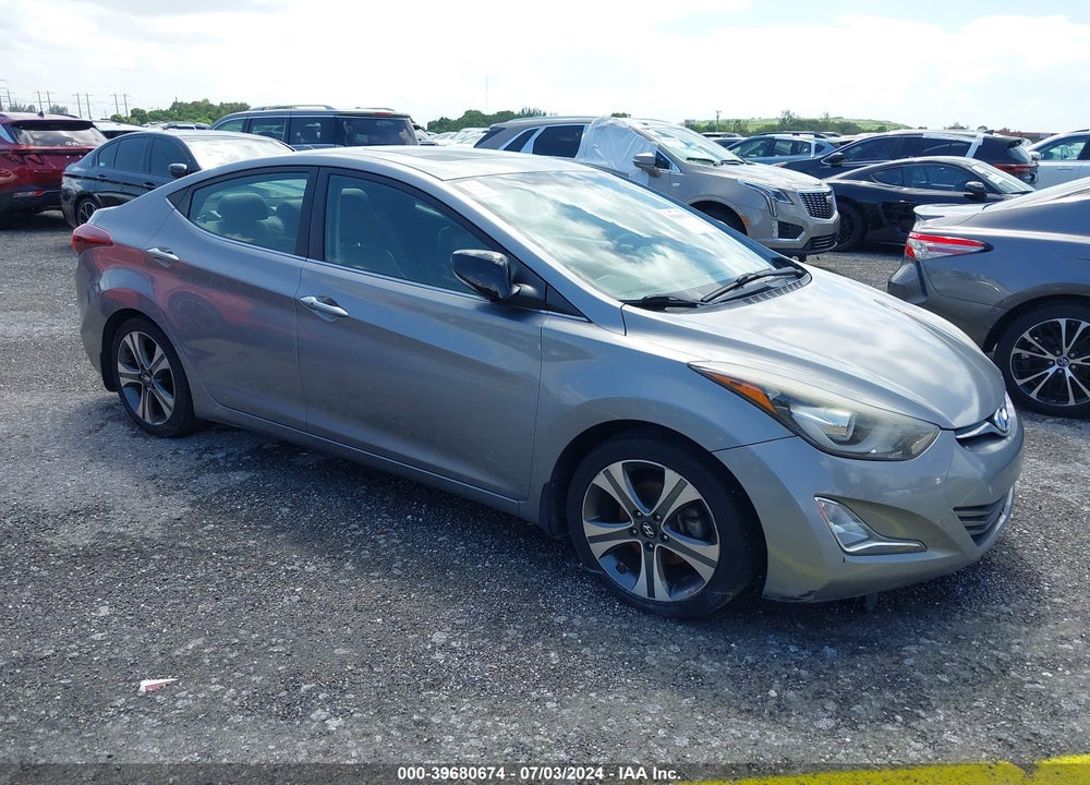 2014 HYUNDAI ELANTRA SPORT VIN: KMHDH4AH5EU039622