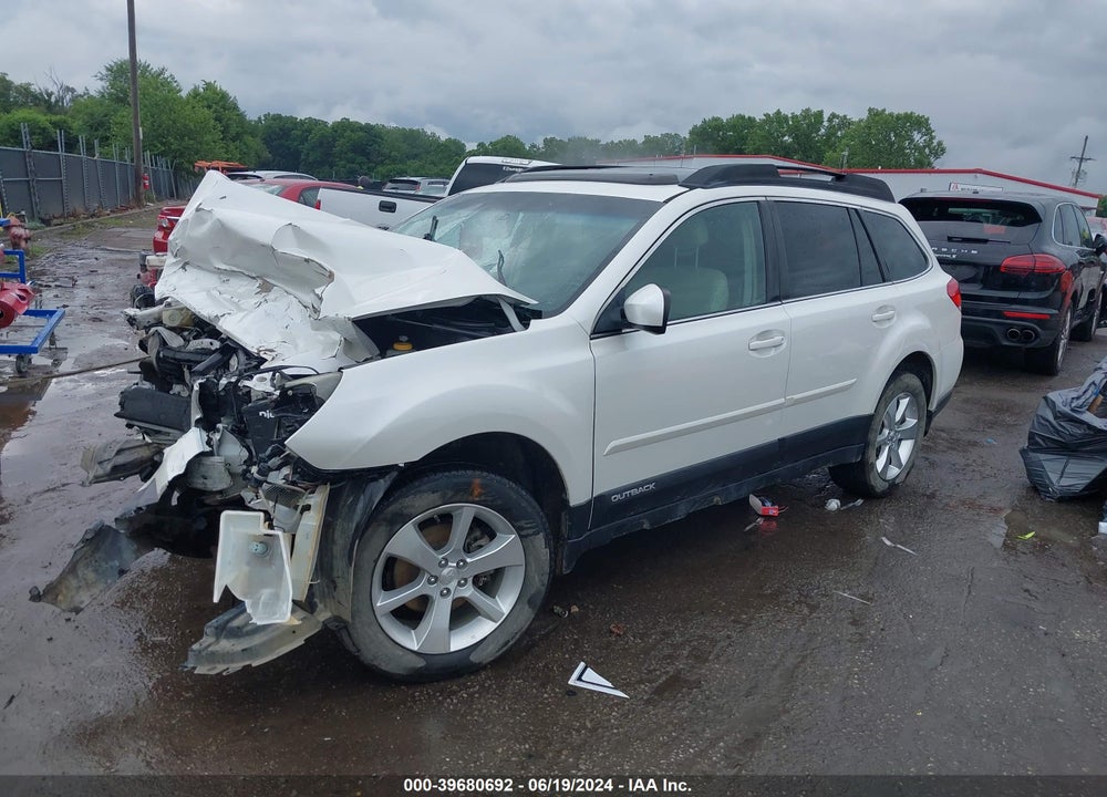 2014 SUBARU OUTBACK 2.5I LIMITED VIN: 4S4BRCLCXE3292151