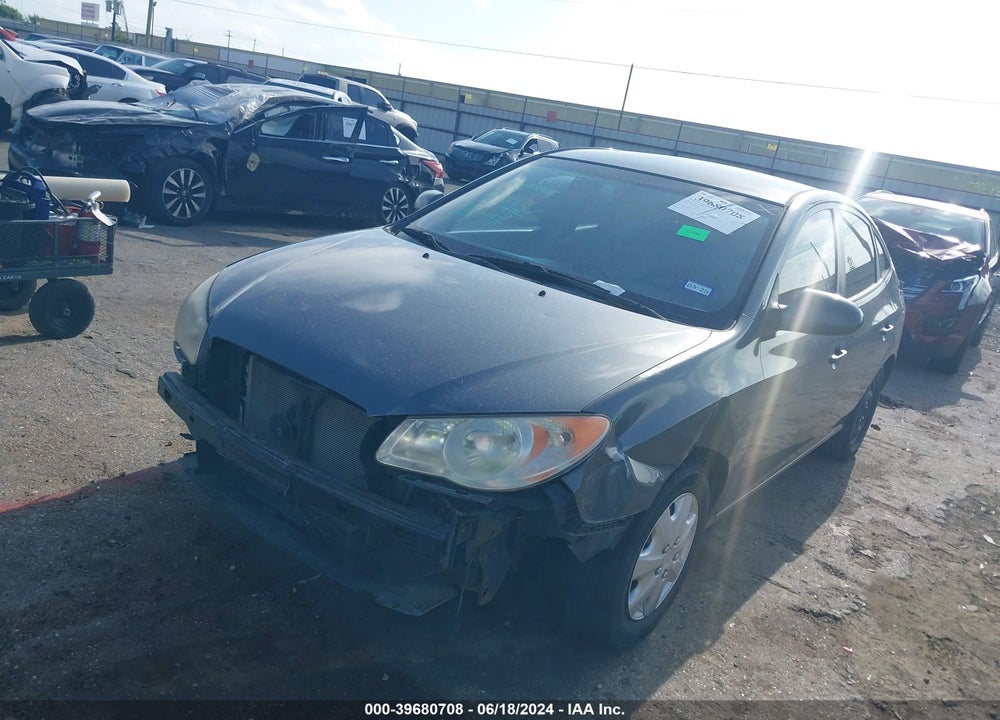 2007 HYUNDAI ELANTRA GLS/LIMITED/SE VIN: KMHDU46D97U102533