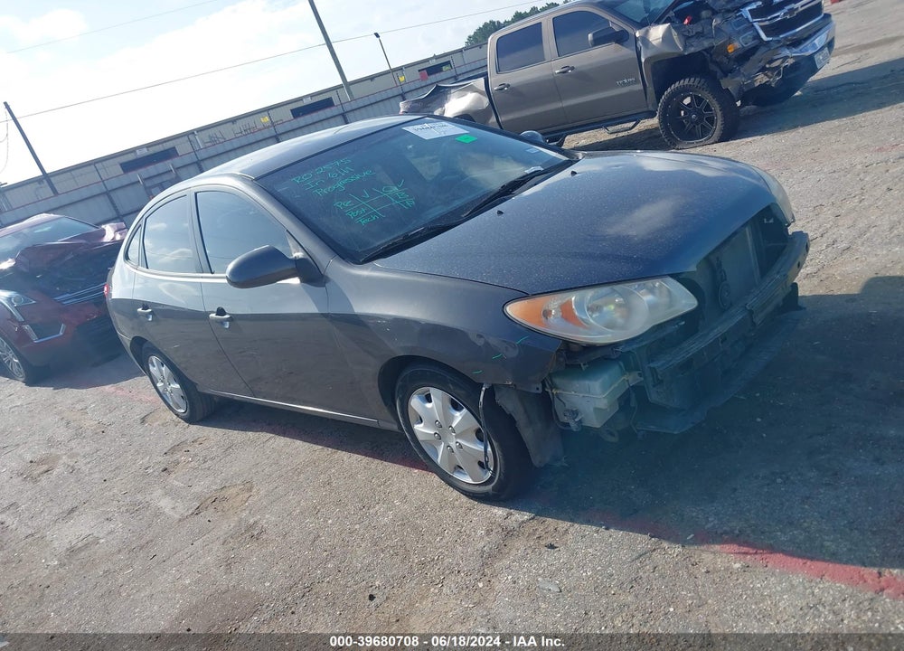 2007 HYUNDAI ELANTRA GLS/LIMITED/SE VIN: KMHDU46D97U102533