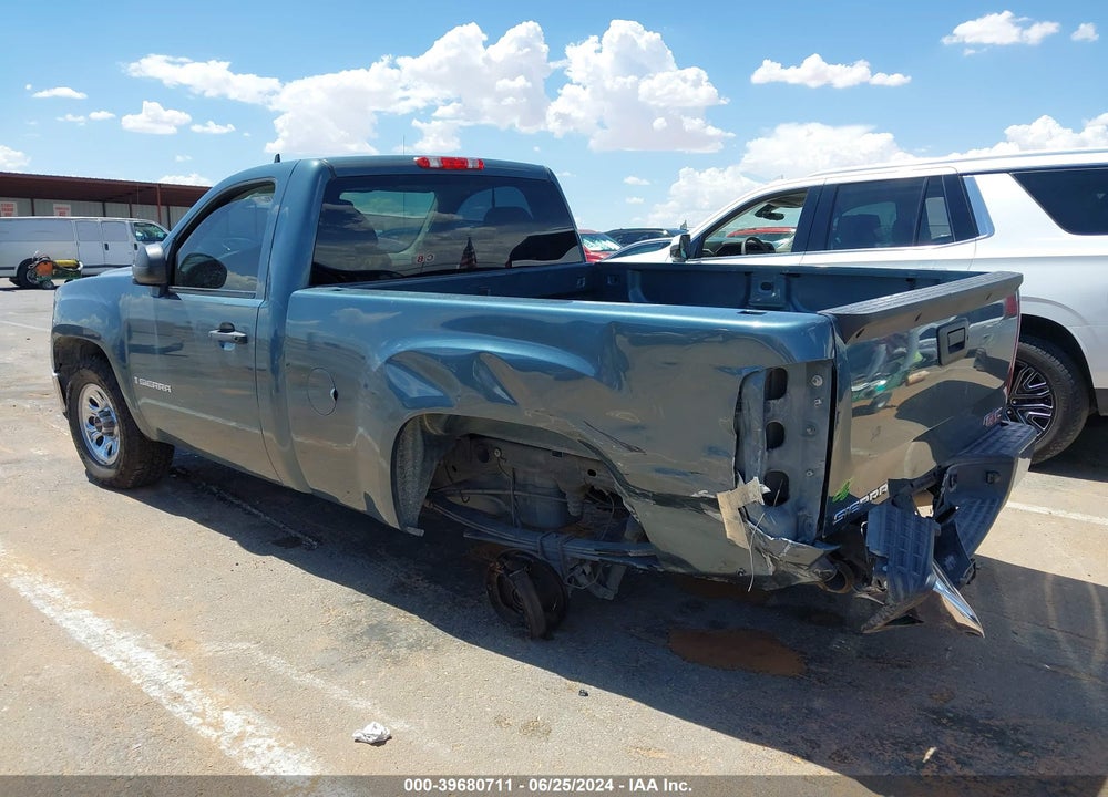 2009 GMC SIERRA 1500 WORK TRUCK VIN: 1GTEC14J59Z123467