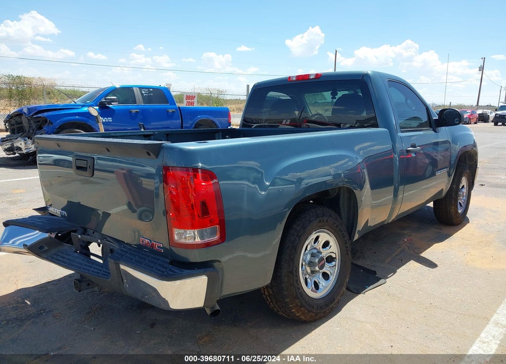2009 GMC SIERRA 1500 WORK TRUCK VIN: 1GTEC14J59Z123467