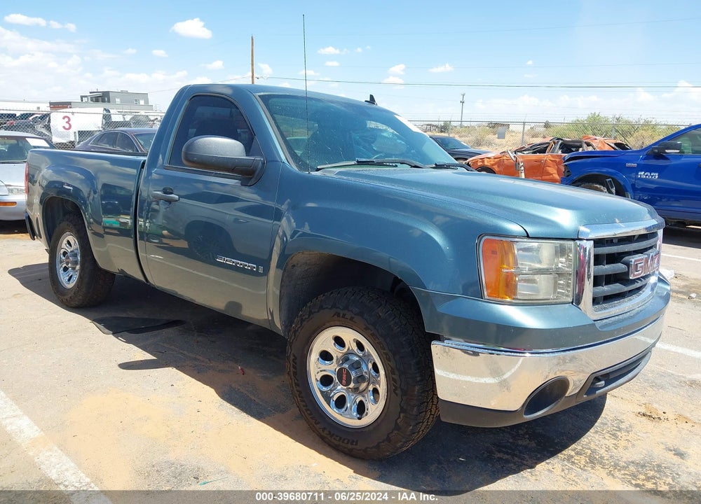 2009 GMC SIERRA 1500 WORK TRUCK VIN: 1GTEC14J59Z123467