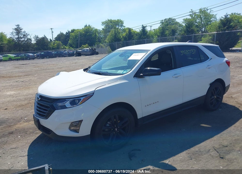 2021 CHEVROLET EQUINOX AWD LT VIN: 3GNAXUEV2MS180132
