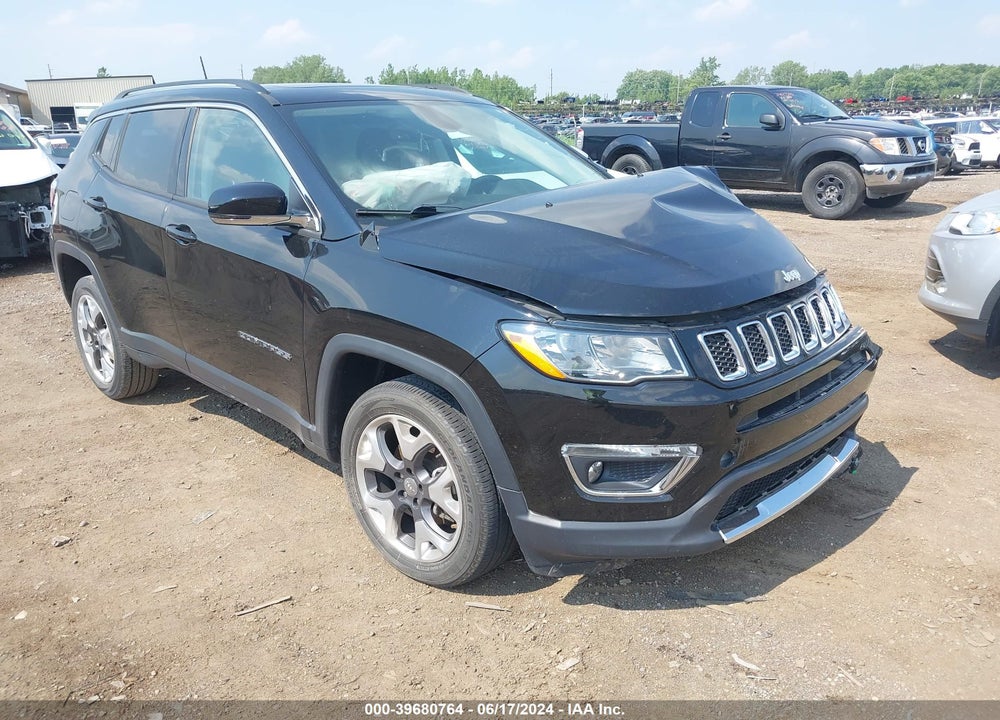 2018 JEEP COMPASS LIMITED 4X4 VIN: 3C4NJDCB8JT365702