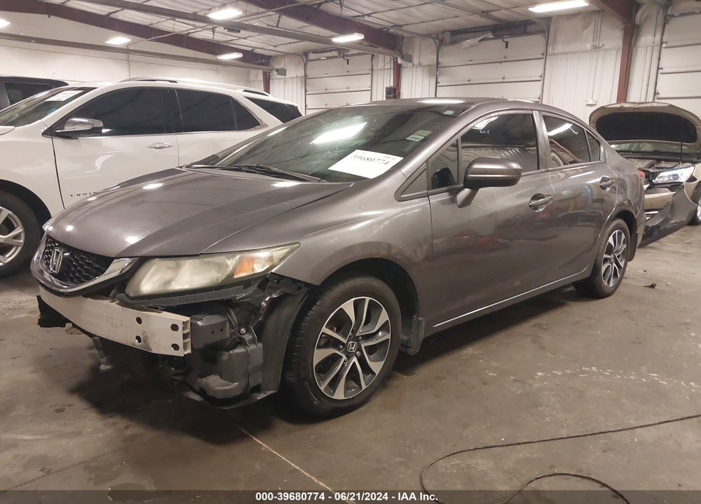 2014 HONDA CIVIC EX VIN: 19XFB2F85EE056771