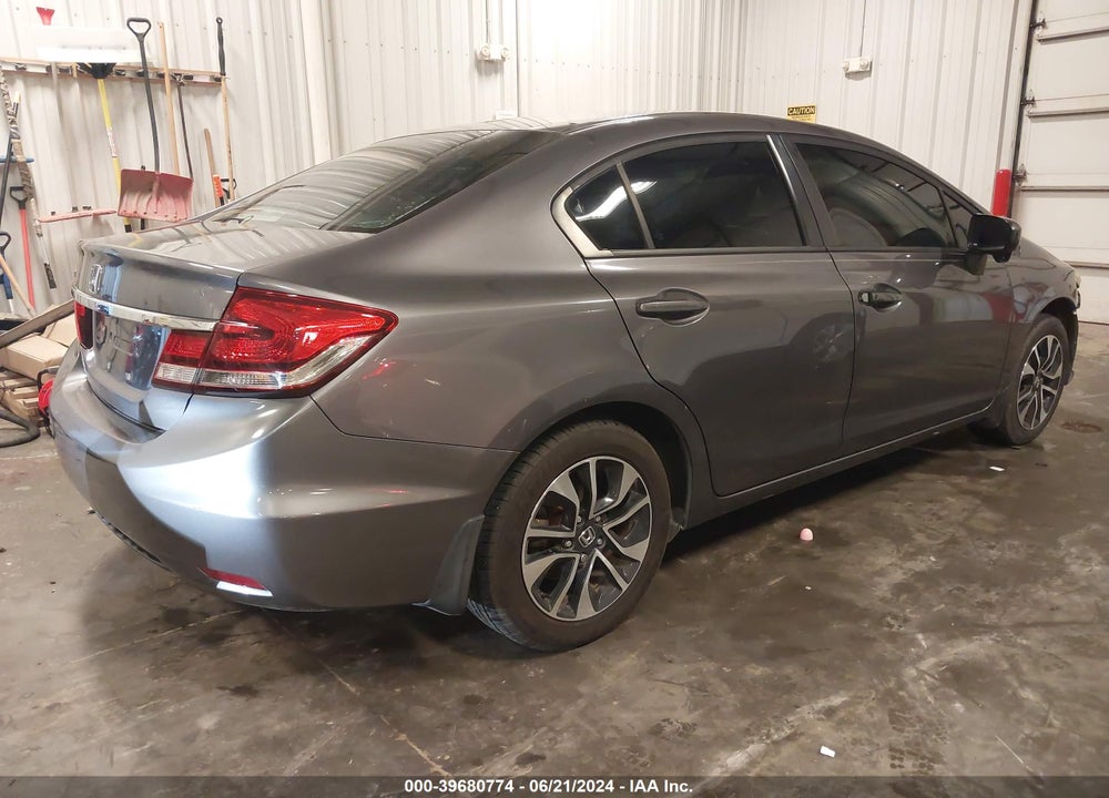 2014 HONDA CIVIC EX VIN: 19XFB2F85EE056771