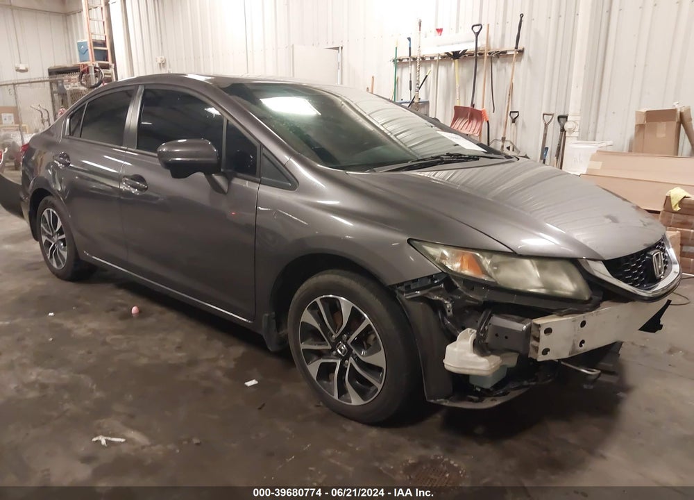 2014 HONDA CIVIC EX VIN: 19XFB2F85EE056771