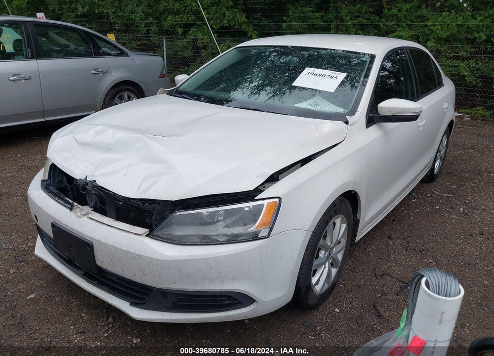 2012 VOLKSWAGEN JETTA 2.5L SE VIN: 3VWDP7AJ4CM321728