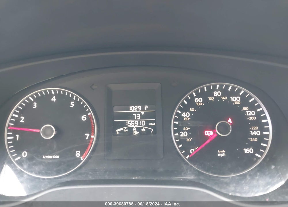 2012 VOLKSWAGEN JETTA 2.5L SE VIN: 3VWDP7AJ4CM321728