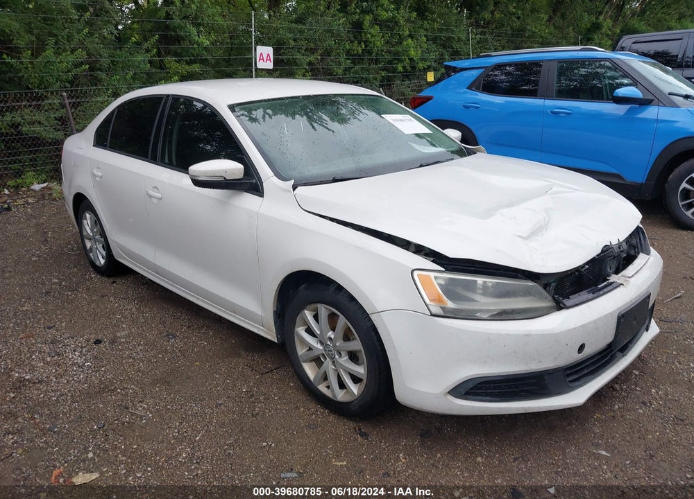 2012 VOLKSWAGEN JETTA 2.5L SE VIN: 3VWDP7AJ4CM321728