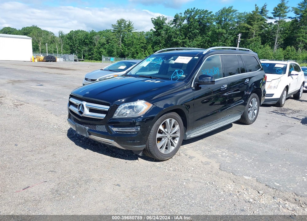 2014 MERCEDES-BENZ GL 450 4MATIC VIN: 4JGDF7CE5EA304504