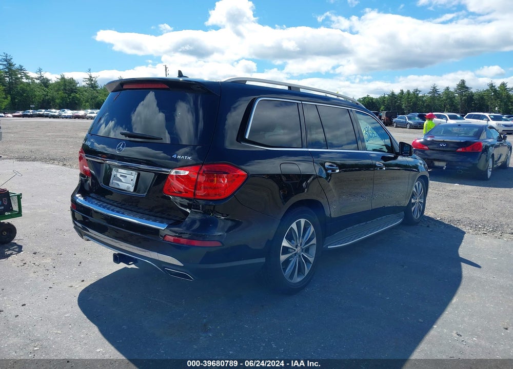 2014 MERCEDES-BENZ GL 450 4MATIC VIN: 4JGDF7CE5EA304504