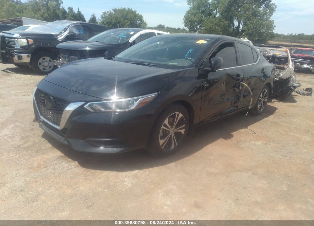 2022 NISSAN SENTRA SV XTRONIC CVT VIN: 3N1AB8CV1NY295680