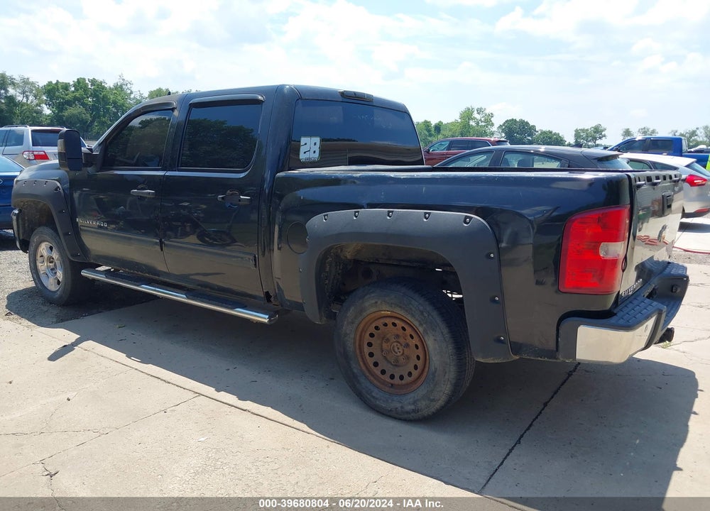 2009 CHEVROLET SILVERADO 1500 LT VIN: 3GCEK23M39G183395