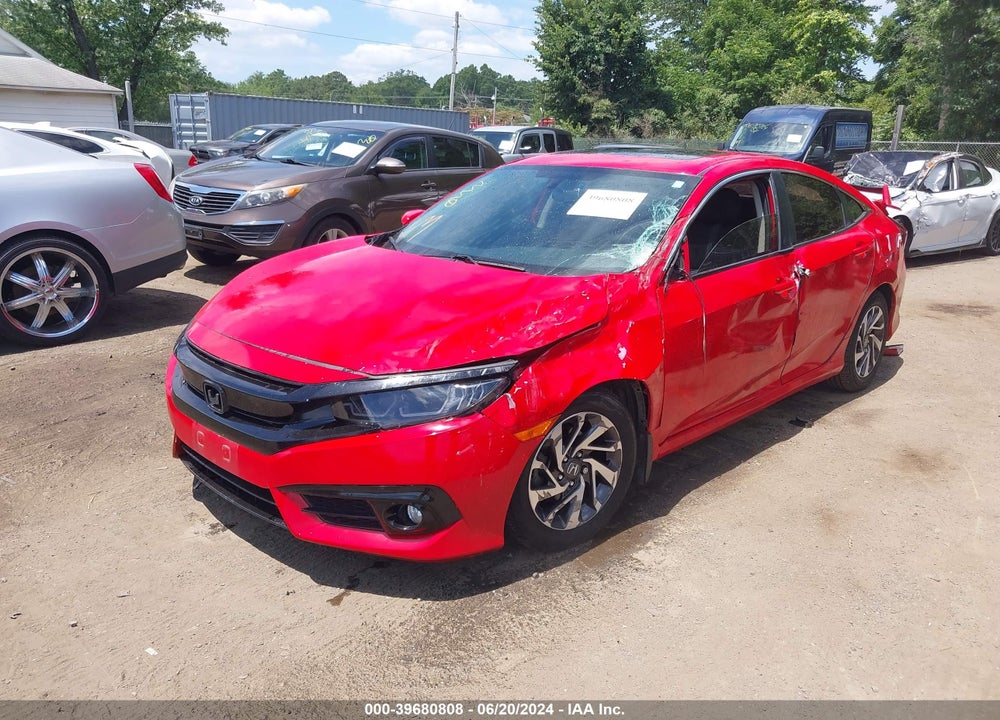 2016 HONDA CIVIC EX VIN: 2HGFC2F7XGH541355