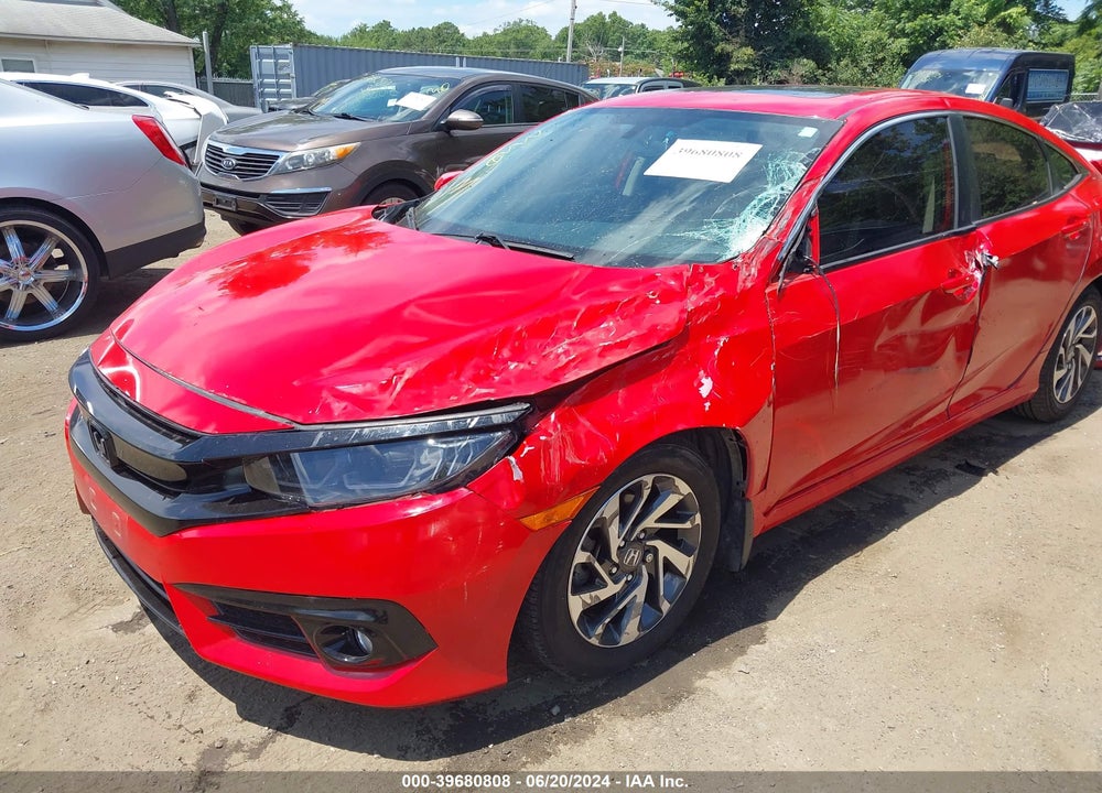 2016 HONDA CIVIC EX VIN: 2HGFC2F7XGH541355