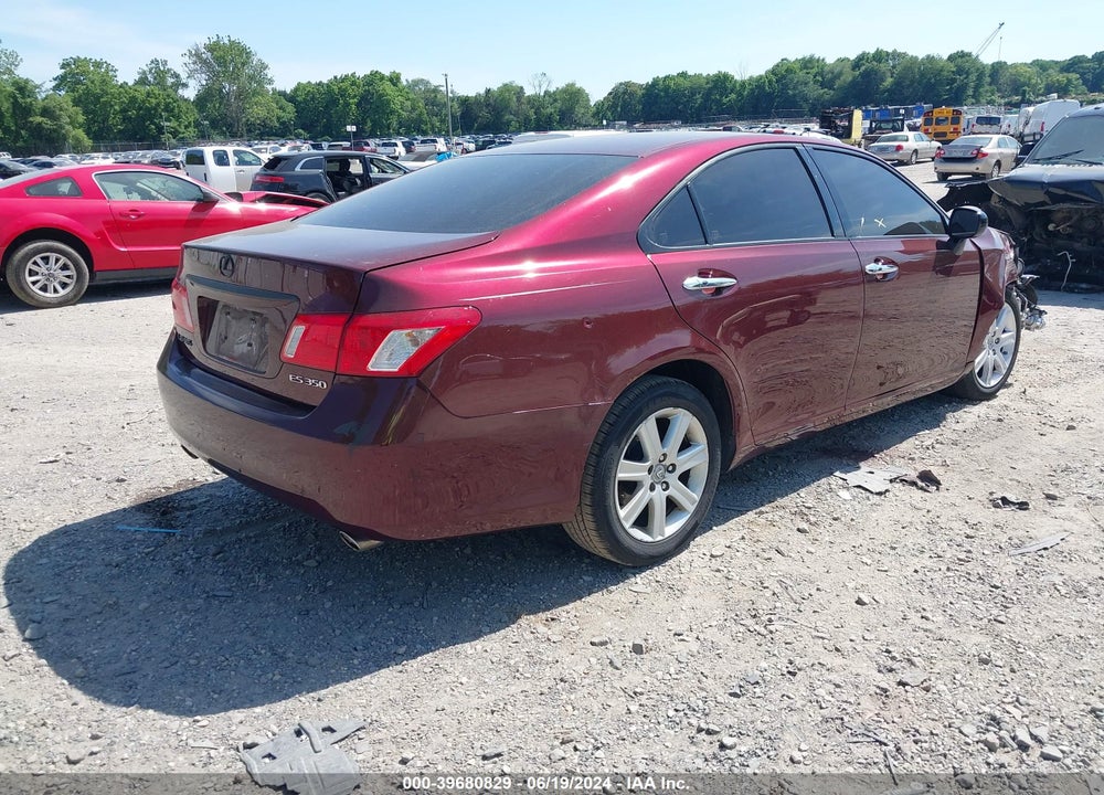 2008 LEXUS ES 350 VIN: JTHBJ46G282217355