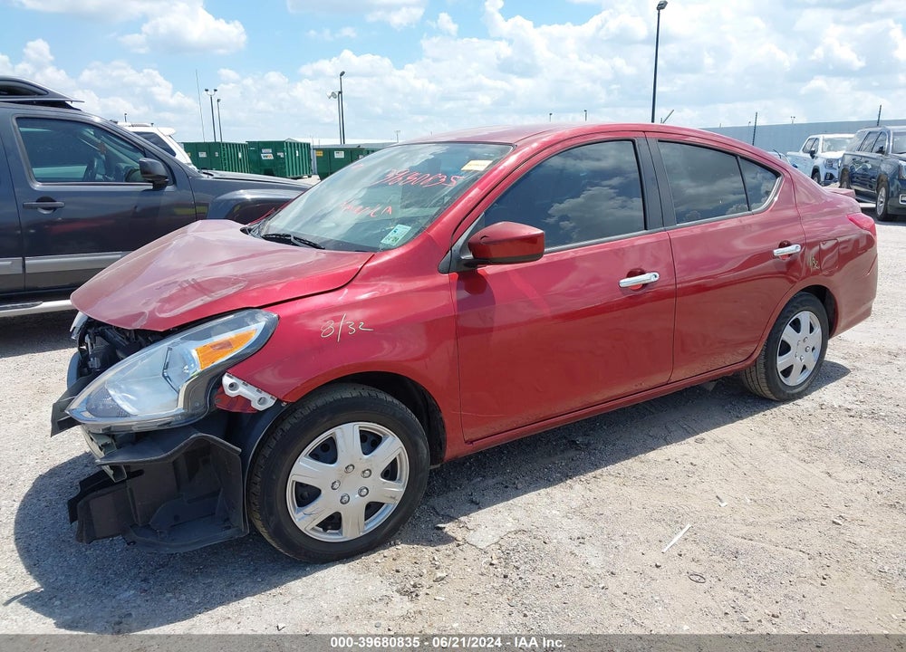 2019 NISSAN VERSA 1.6 SV VIN: 3N1CN7AP4KL868997